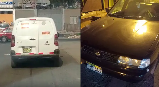 Vehículos fueron recuperados por la PNP.