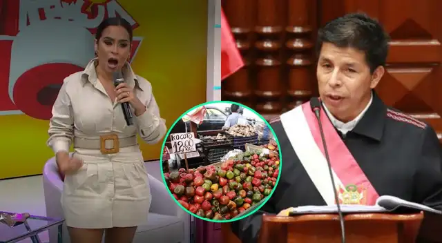 Ethel Pozo explotó contra Pedro Castillo.
