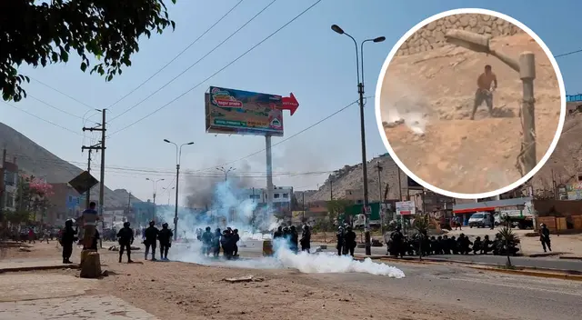 El enfrentamiento generó zozobra en los pobladores que viven en dicha zona.