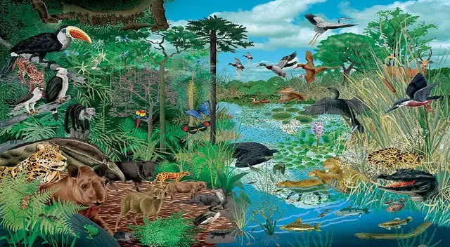 Los seres vivos nacen, crecen, se reproducen y mueren.