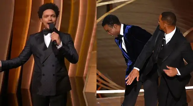 Trevor Noah recordó lo ocurrido con Will Smith y Chris Rock.
