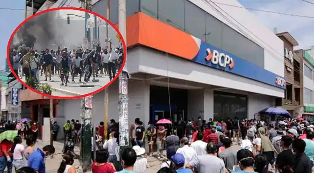 BCP cierra agencias a nivel nacional tras paro de transportistas