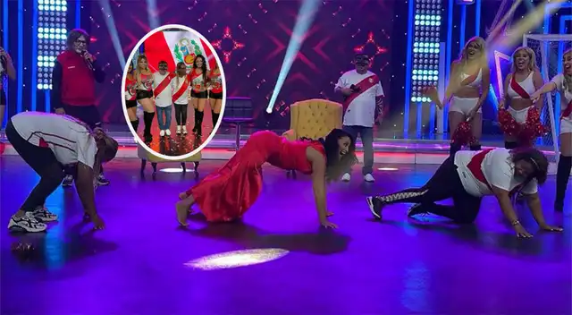 Las madres de los futbolistas sorprendieron al bailar EN VIVO.
