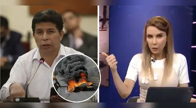 Juliana Oxenford cuestiona al presidente Pedro Castillo.