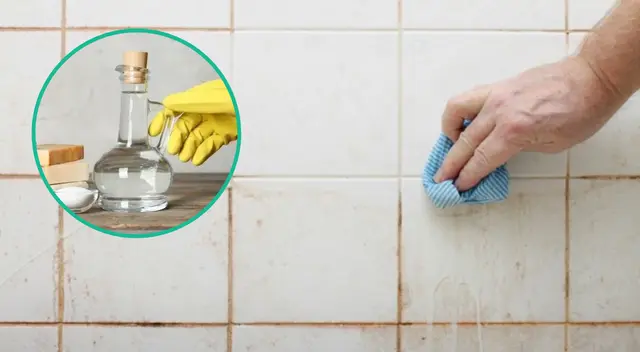 Tallar las paredes del baño con bicarbonato de sodio es un método de prevención.