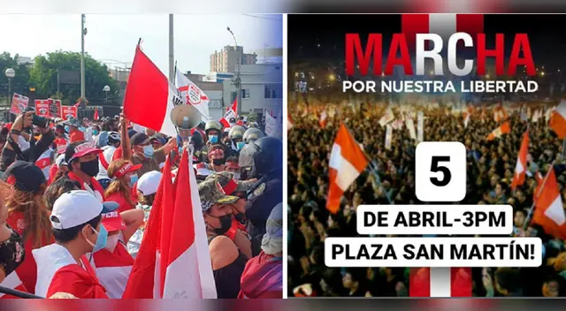 Convocan a marcha contra Pedro Castillo. Convocan a marcha contra Pedro Castillo.