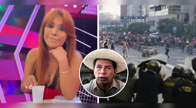 Magaly Medina no sale al aire por marcha a Pedro Castillo.