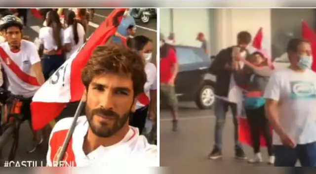 Israel Dreyfus se sumó a la protesta contra Pedro Castillo. Israel Dreyfus se sumó a la protesta contra Pedro Castillo.