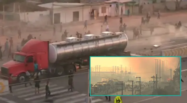 Continúa el paro de transportistas en Ica.