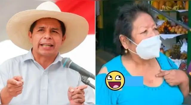Señora compara el gobierno de Pedro Castillo con el de Alán García y se vuelve tendencia.