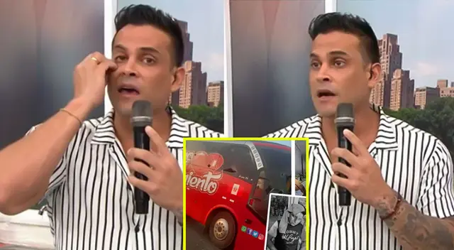 Christian Domínguez rompe en llanto EN VIVO tras ataque a músicos de Puro Sentimiento