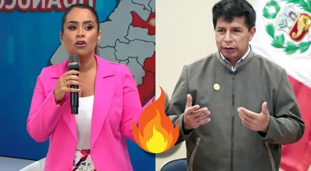 Ethel Pozo contra Pedro Castillo.