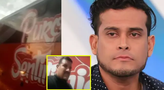 Seguridad Puro Sentimiento muestra el bus destrozado tras ataque