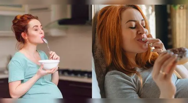 En el embarazo los antojos en las mujeres se vuelve más recurrente.