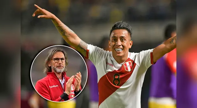 Christian Cueva habló sobre los sentimientos que tiene por el DT de la selección peruana.