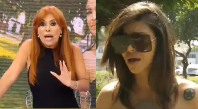 Magaly Medina arremete contra Angie Jibaja.