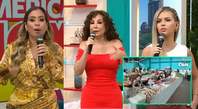 Las conductoras de América Hoy quedaron boquiabiertas.