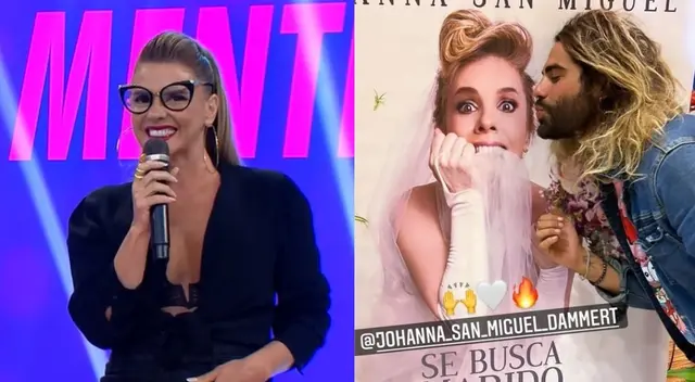 Johanna San Miguel confirma que se vio con Stefano Salvini Johanna San Miguel confirma que se vio con Stefano Salvini