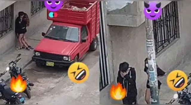 El video es viral en las redes sociales. El video es viral en las redes sociales.