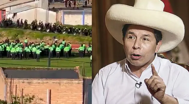 Gran resguardo policial sorprende a la población de Huancayo Gran resguardo policial sorprende a la población de Huancayo