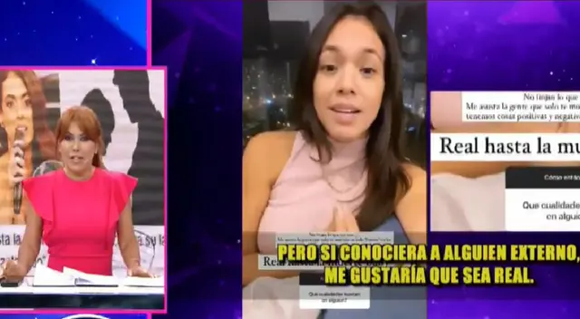 Magaly Medina se burla de Jazmín Pinedo.