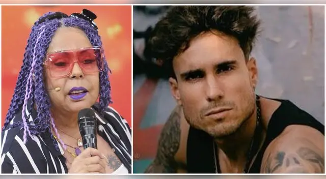 Lucía de la Cruz chanca feo a Gino Assereto. Lucía de la Cruz chanca feo a Gino Assereto.