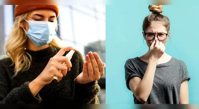 La persona percibe olores que no son necesariamente desagradables. La persona percibe olores que no son necesariamente desagradables.