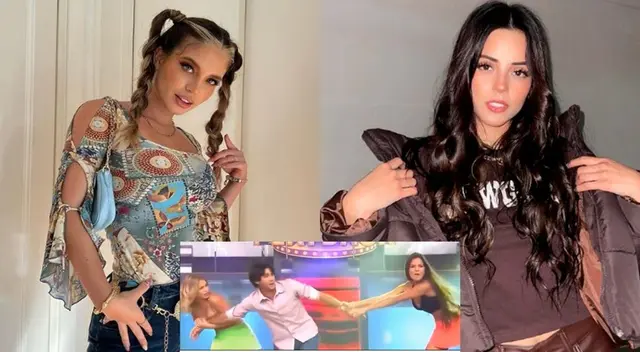 Flavia Laos y Luciana Fuster en 'Los reyes del Playback' Flavia Laos y Luciana Fuster en 'Los reyes del Playback'