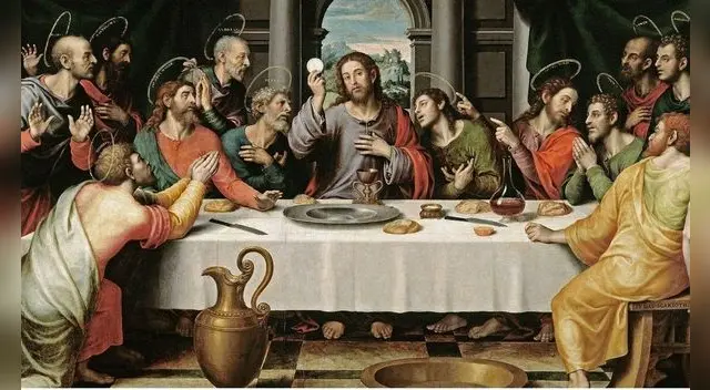 Jueves Santo se conmemora la Última Cena.