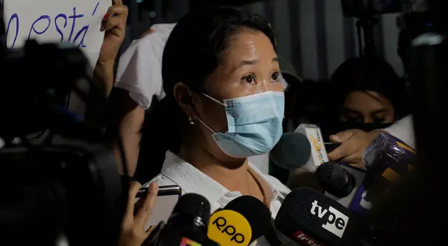 Exprimera dama se pronunció desde su casa de San Borja. Exprimera dama se pronunció desde su casa de San Borja.