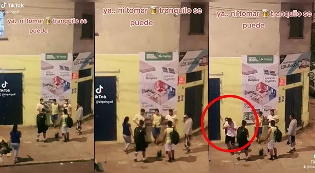 La reacción de la mujer no tardó en volverse viral en las redes sociales.