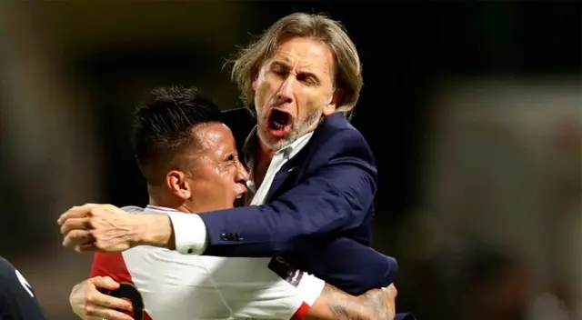 Christian Cueva y Ricard Gareca, la relación de hijo y padre en la selección peruana.