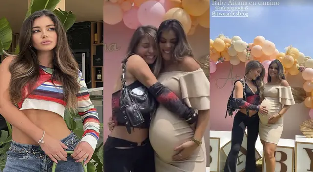 Flavia Laos se muestra más unida que nunca a Majo Parodi, hermana de su ex.