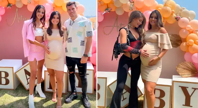 Luciana Fuster asistió al Baby Shower de hermana de Patricio Parodi.
