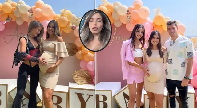 ¿Flavia Laos salió presurosa del evento por Luciana y Pato Paordi?