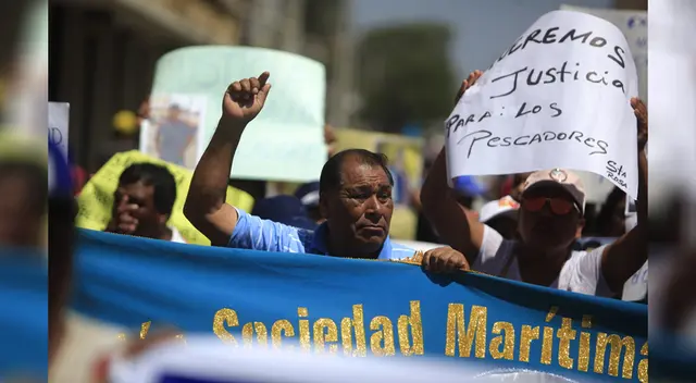 Pescadores saldrán a protestar para que el Gobierno Central atienda sus demandas.