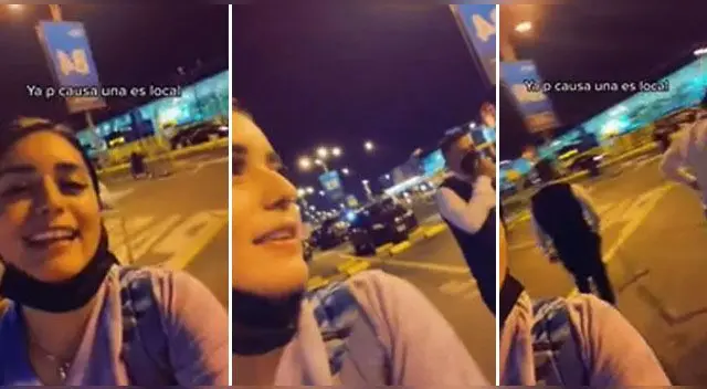 Así fue la reacción viral de la joven ante el cobro de los taxistas. Así fue la reacción viral de la joven ante el cobro de los taxistas.