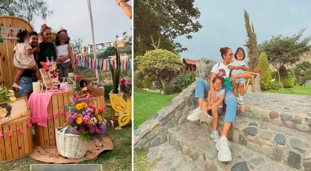 Karen Schwarz y Ezio Oliva sorprenden con gran celebración.