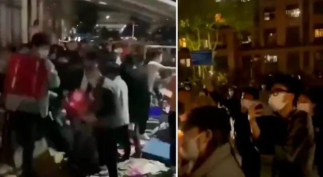 Residentes de Shanghái afirman que se están quedando sin alimentos.