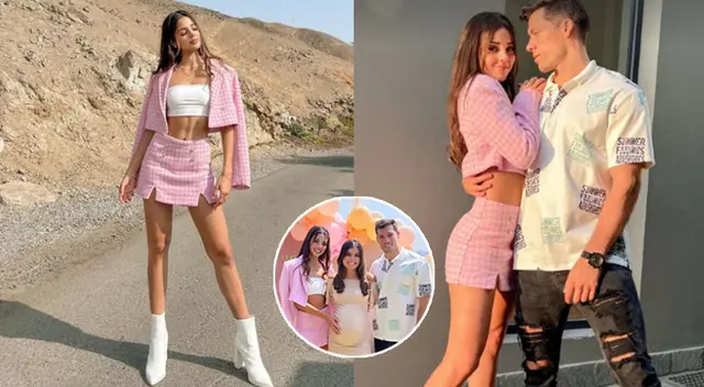 Luciana Fuster comparte sesión en casa de Patricio Parodi. Luciana Fuster comparte sesión en casa de Patricio Parodi.