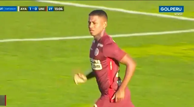 Andy Polo debutó con Universitario de Deportes este domingo, a una semana del clásico.