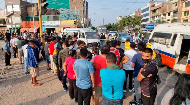 Conductor de bus informal intentó huir del lugar dejando al joven desangrándose.