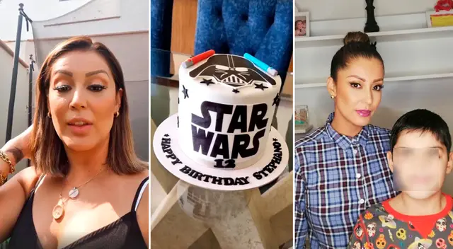 Karla Tarazona celebra cumpleaños de su hijo mayor. Karla Tarazona celebra cumpleaños de su hijo mayor.