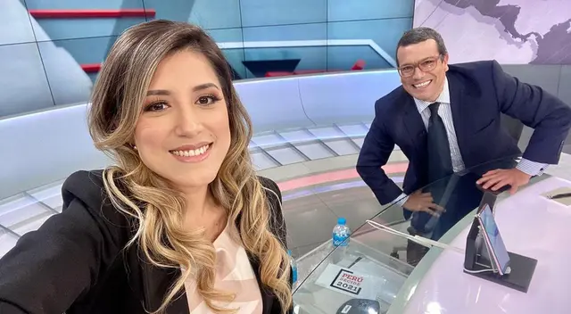 Fátima junto a Christian Hudtwalcker.