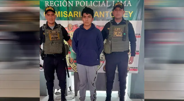 Sujeto fue detenido por los agentes de la comisaría de Canto Rey.