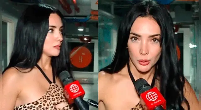 Rosángela Espinoza habla sobre posibles rumores de embarazo.