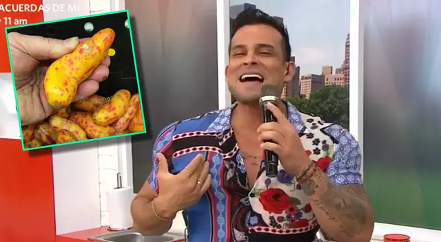 Christian Domínguez reapareció en América Hoy para presentar el menú del día, y sorprendió al recordar el apodo que le pusieron Vania Bludau y Karla Tarazona. Christian Domínguez reapareció en América Hoy para presentar el menú del día, y sorprendió al recordar el apodo que le pusieron Vania Bludau y Karla Tarazona.