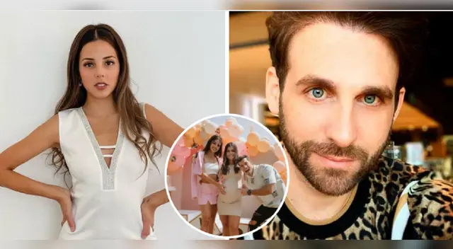 Luciana Fuster fue a baby shower de Majo Parodi.