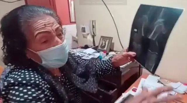 Adulta mayor vive en casa alquilada y sus vecinos hicieron eco de su petición.