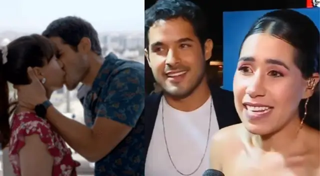 Patricia Barreto le responde cariñosamente a Andrés Vílchez. Patricia Barreto le responde cariñosamente a Andrés Vílchez.